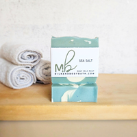 Exfoliating Sea Salt Goat Milk Soap | Spa Bar