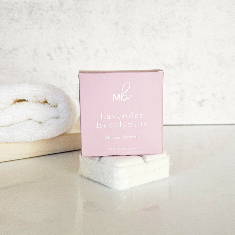 Lavender Eucalyptus Shower Steamer | Large Mix & Match Shower Steamer