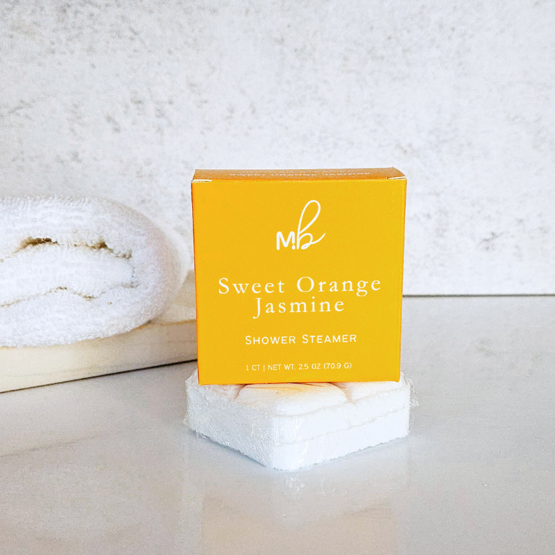 Sweet Orange Jasmine Shower Steamer | Large Mix & Match Shower Steamer