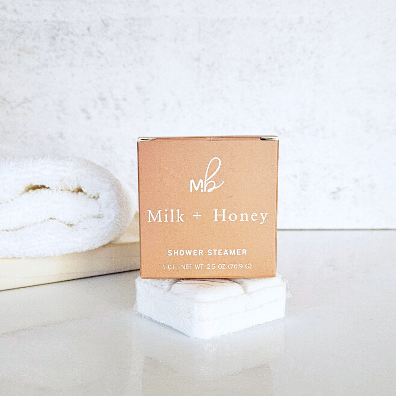 Milk + Honey Shower Steamer | Large Mix & Match Shower Steamer