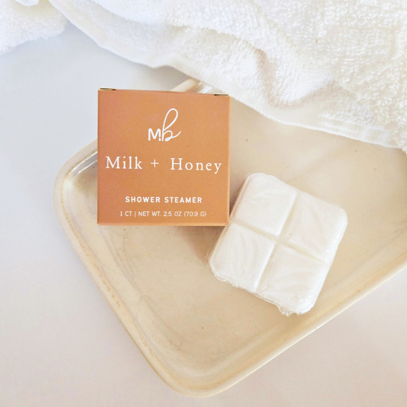 Milk + Honey Shower Steamer | Large Mix & Match Shower Steamer