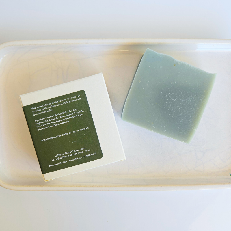 Oak Leaf Bergamot Goat Milk Soap