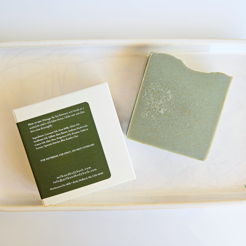 Exfoliating Salted Breeze + Plum Goat Milk Soap | Spa Bar