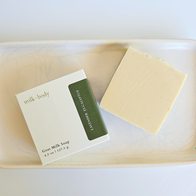 Lavender Eucalyptus Goat Milk Soap