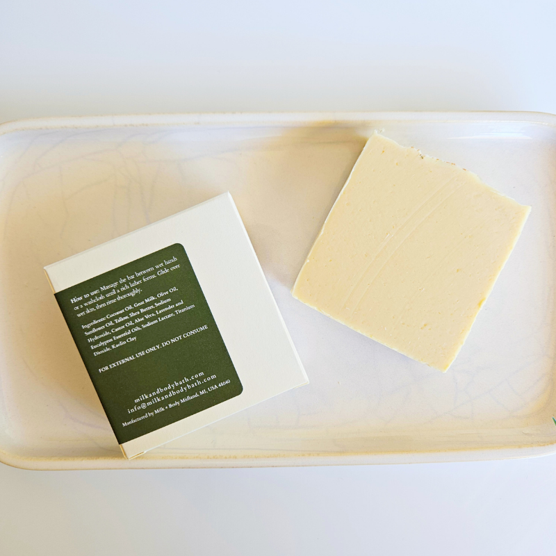 Lavender Eucalyptus Goat Milk Soap