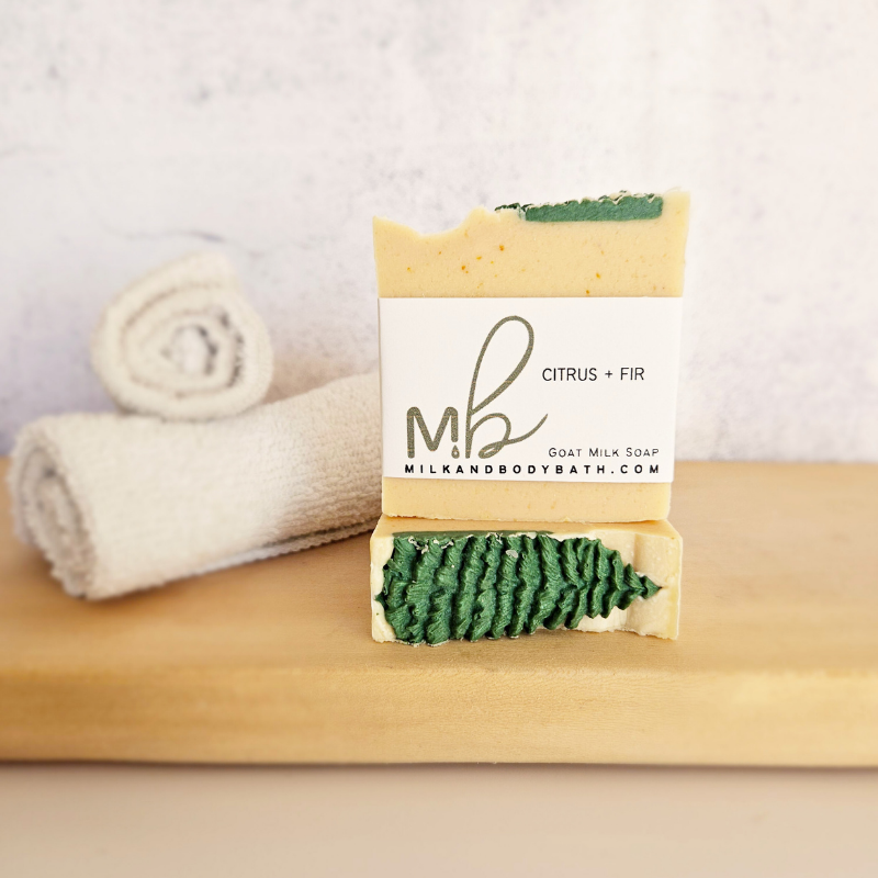 Fraser Fir + Citrus Goat Milk Soap