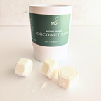 Coconut Rose Shower Steamer Jar | 12ct Per Jar, Glass Jar, Refillable, Aromatherapy