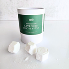 Lavender Eucalyptus Shower Steamer Jar | 12ct Per Jar, Glass Jar, Refillable, Aromatherapy