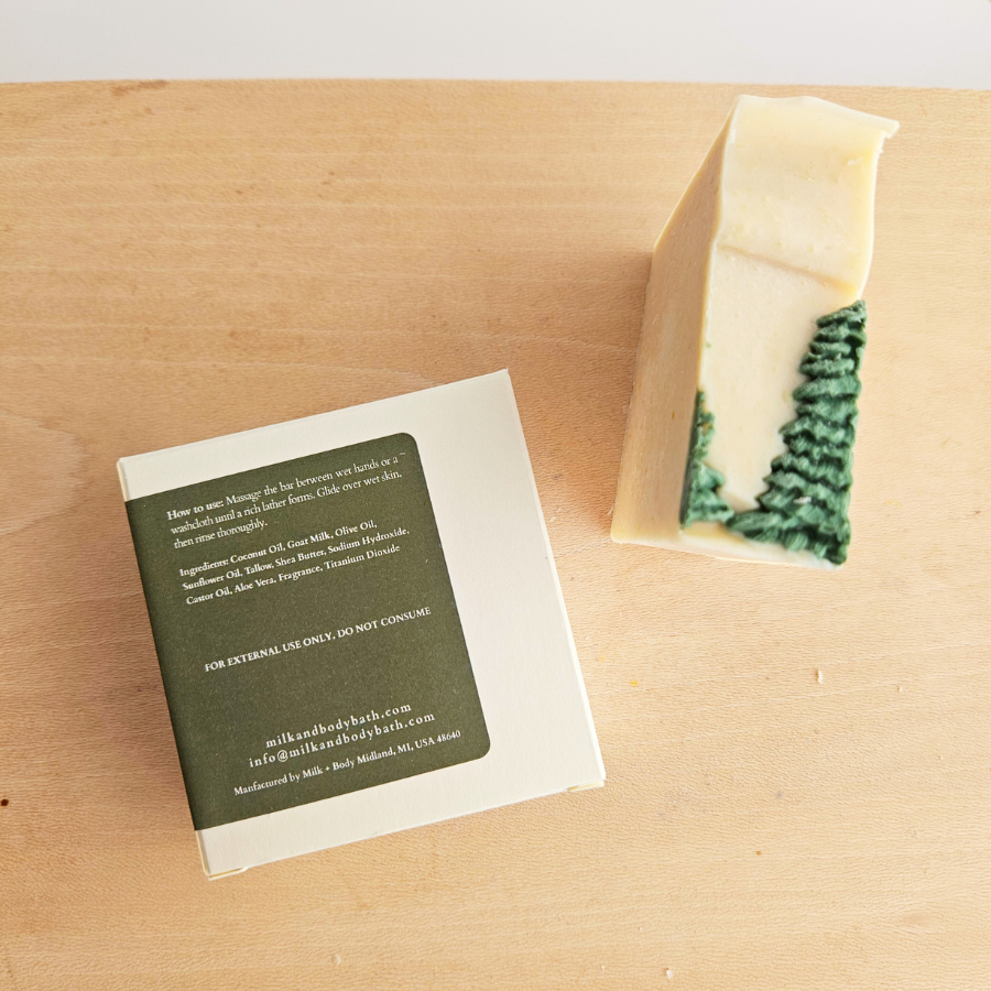 Citrus Fir Goat Milk Soap