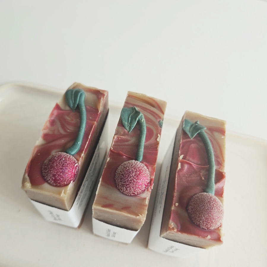 Black Cherry Merlot Goat Milk Soap