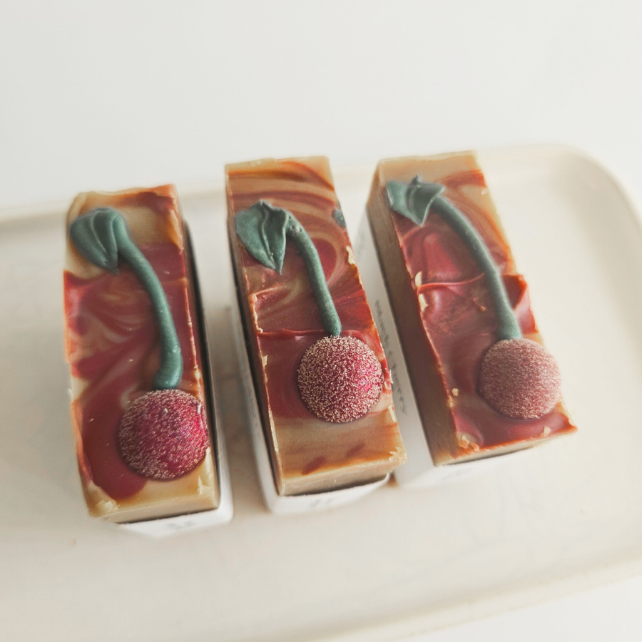 Black Cherry Merlot Goat Milk Soap
