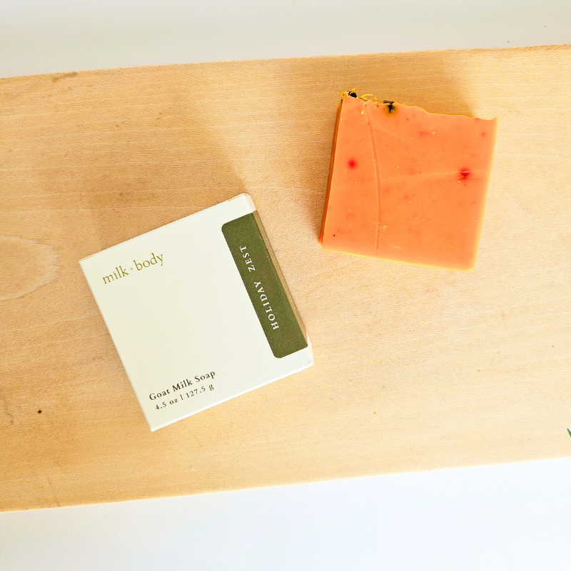 Holiday Zest Goat Milk Soap