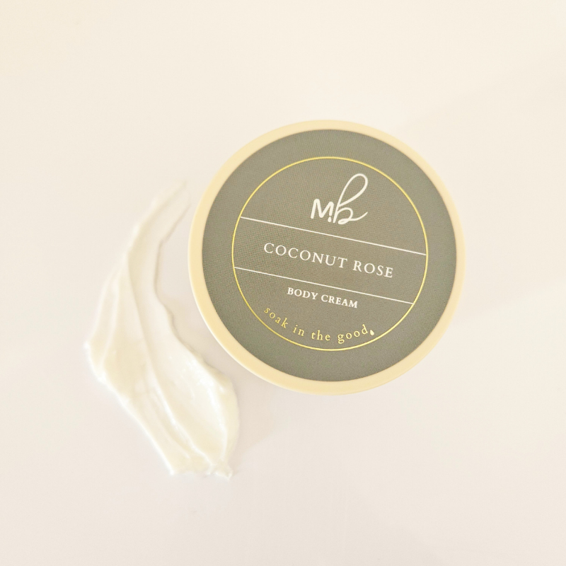 Coconut Rose | Goat Milk + Tallow Body Cream