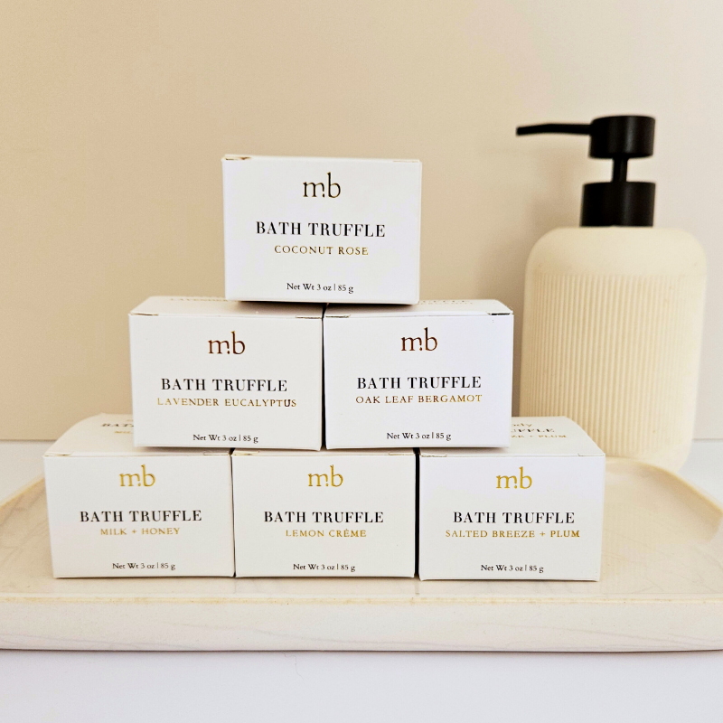 Oak Leaf Bergamot Bath Truffle