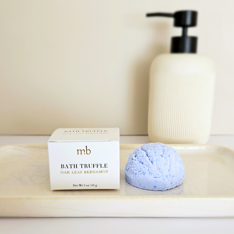 Oak Leaf Bergamot Bath Truffle
