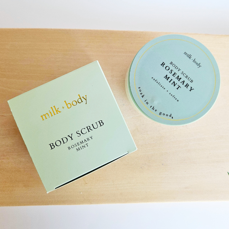 10 oz Body Scrub | Rosemary Mint