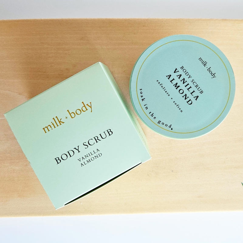 10 oz Body Scrub | Vanilla Almond
