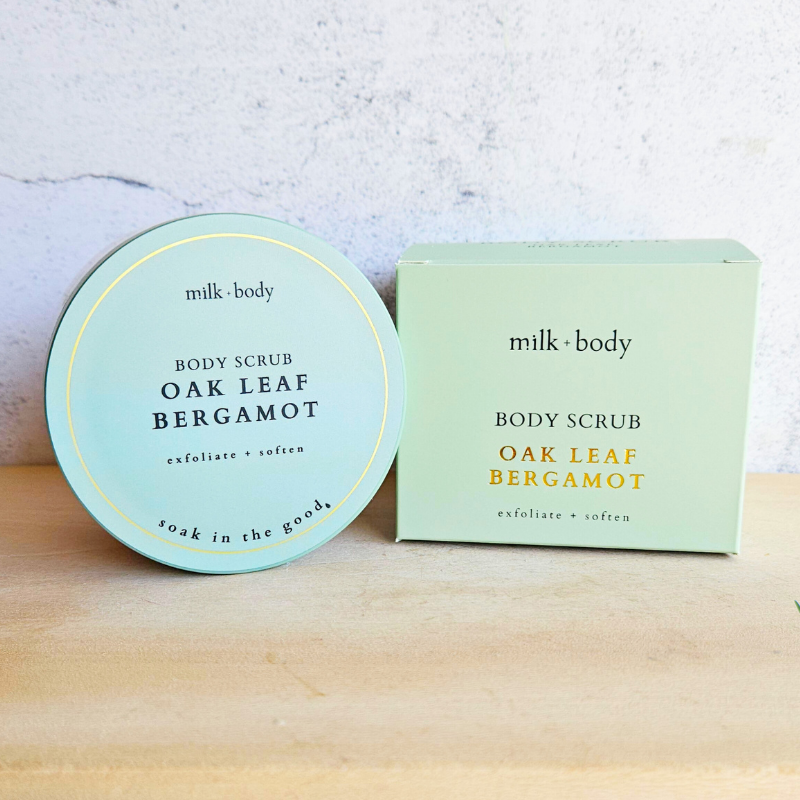 10 oz Body Scrub | Oak Leaf Bergamot