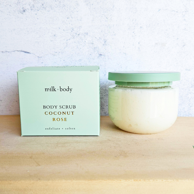 10 oz Body Scrub | Coconut Rose