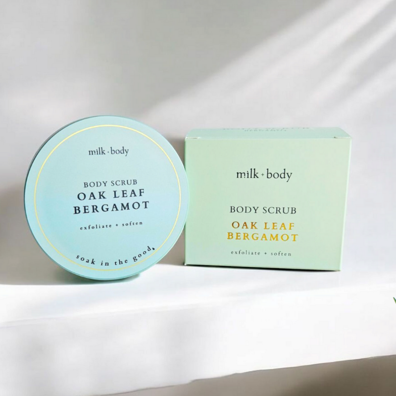 10 oz Body Scrub | Oak Leaf Bergamot