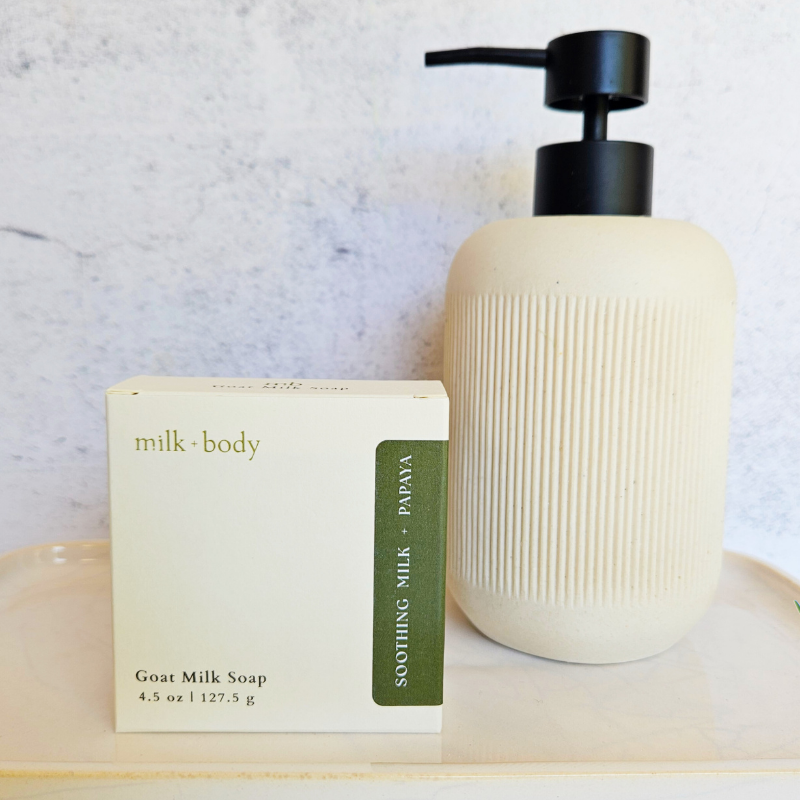 Soothing Milk + Papaya Goat Milk Soap