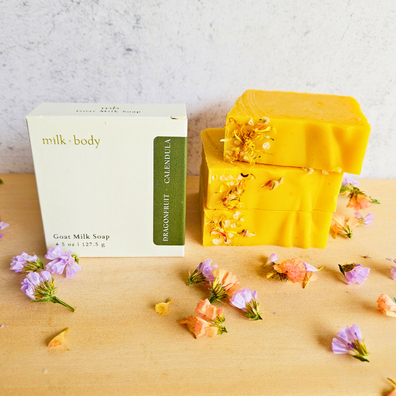 Dragonfruit + Calendula Goat Milk Soap