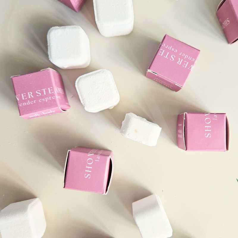 Lavender Espresso Mini Shower Steamer