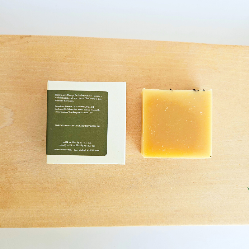 Charred Sandalwood Goat Milk Soap