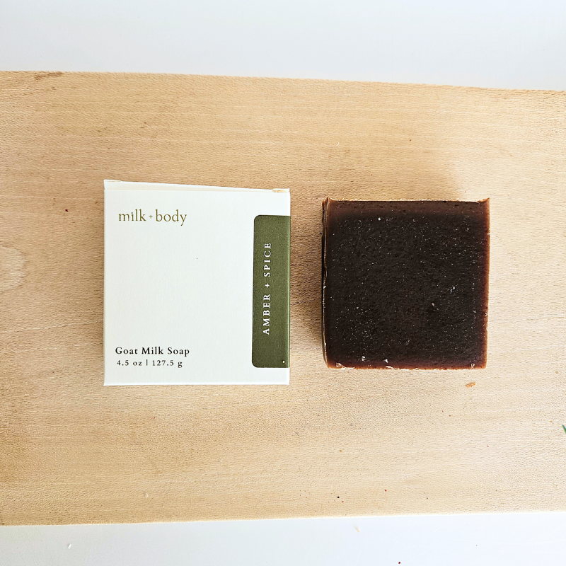 Amber + Spice Goat Milk Soap