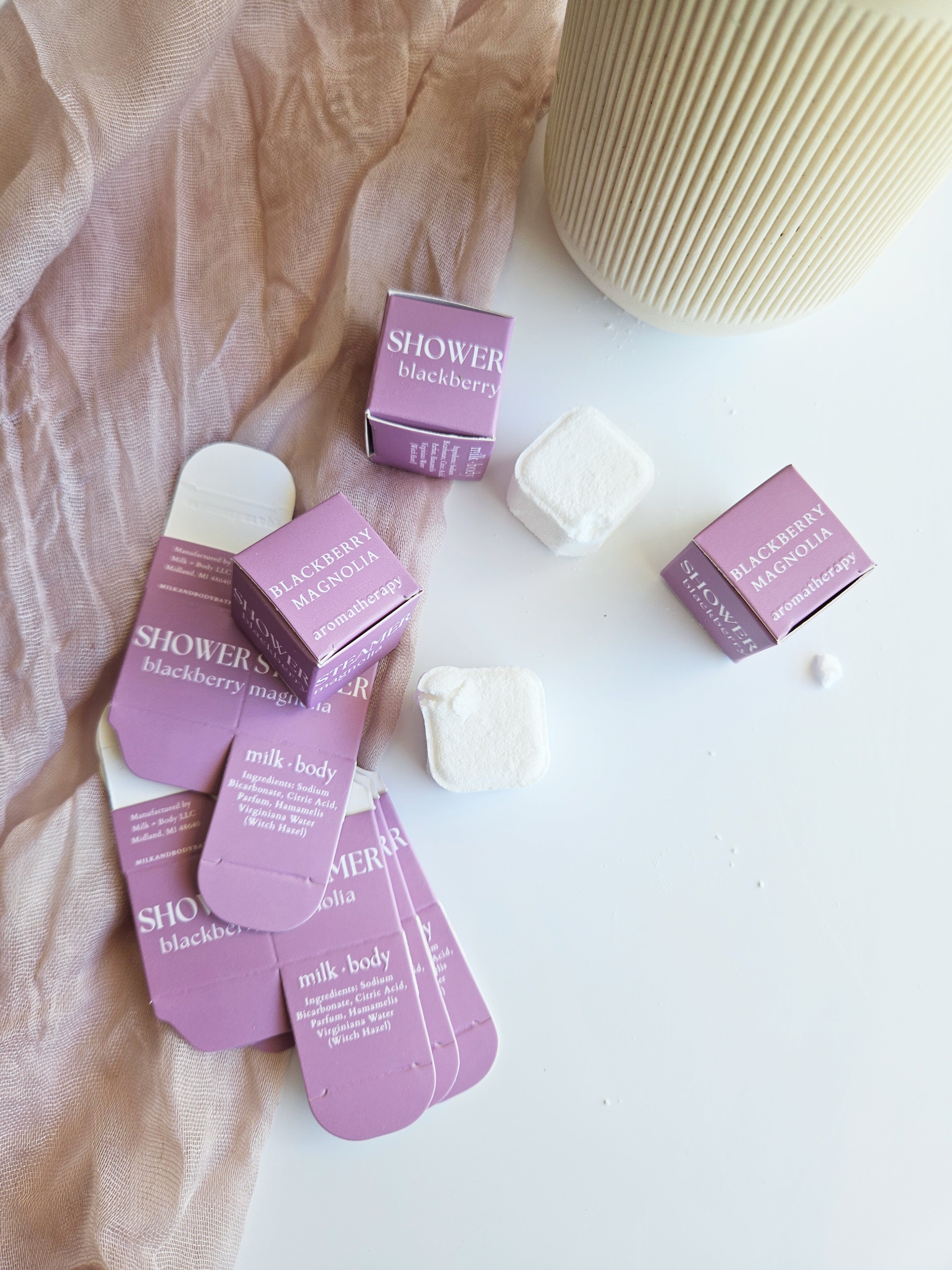 Blackberry Magnolia Mini Shower Steamer